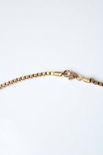14K Yellow Gold Box Chain Necklace | 16"