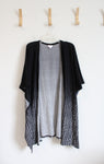 NEW LuLaRoe Black & Gray Savannah Cardigan | S/M