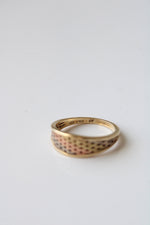 Tri-Tone 14K Gold Woven Ring | Size 7