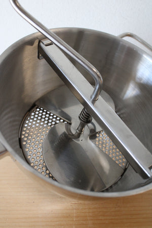 Stainless Steel Handled Pot Food Mill