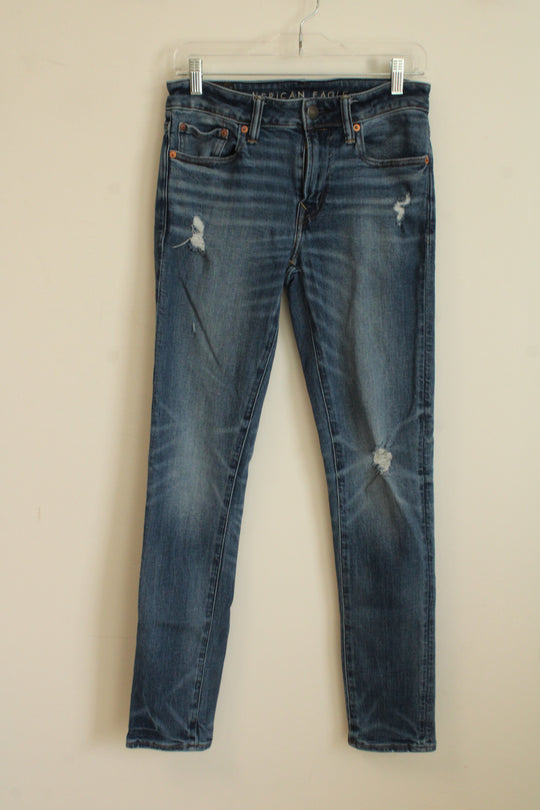 American Eagle Distressed Airflex Jeans | 30x32