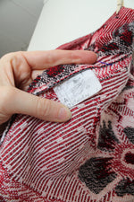 Boy Fishing Red Tapestry Blanket | 82X69"