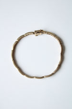 10KT Yellow Gold Genuine Diamond Tennis Bracelet
