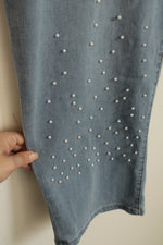 Lane Bryant Boyfriend Capri with Pearls | 16