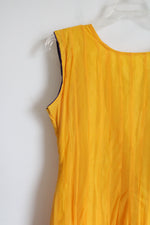 Yellow Tulle Beaded Indian Style Dress | L
