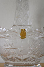 World's Finest Imperlux Hand Cut Lead Crystal 24% PBO Basket
