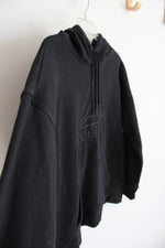 Reebok Black Logo Hoodie | S