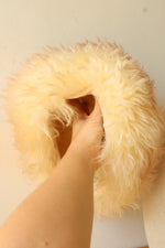 Vintage Sears 1960s Shaggy Genuine Tuscan Lamb Skin Fur Hat