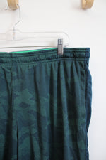 Under Armour Green Patterned Athletic Shorts | 2XL