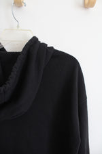 Reebok Black Logo Hoodie | S