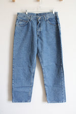 NEW Wrangler Relaxed Fit Blue Jeans | 36X29