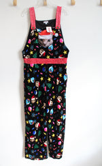 NEW Love On A Hanger Christmas Black Velvet Overalls | XL