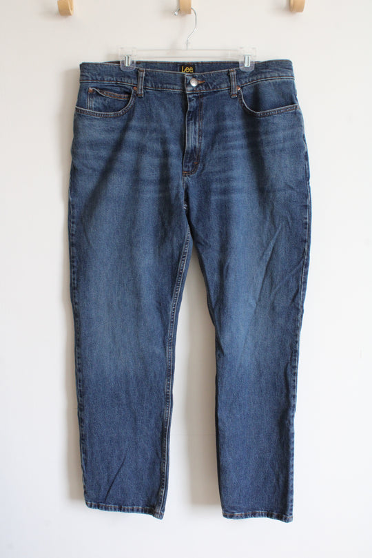 Lee Relaxed Fit Blue Jeans | 38X32