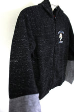 Athletic Works Black Heathered Hoodie | 10/12