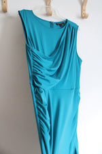 Lane Bryant Turquoise Blue Stretch Dress | 16
