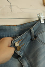 NEW New York & Company High Waist Ankle Jean Legging | 12