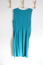 Lane Bryant Turquoise Blue Stretch Dress | 16