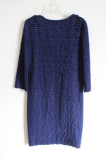 Max Studio Blue Ruffle Dress | XL