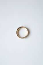 14K Yellow Gold CZ Infinity Band Ring | Size 5