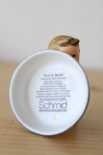 1984 Schmid Inspired By Berta Hummel Statuette Thimble “Hark The Herald”