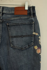 Lucky Brand Mid-Rise Street Jean with Floral Embroidery | 10