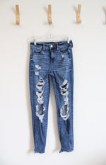 American Eagle High Rise Jegging Distressed Jeans | 4