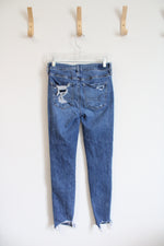 American Eagle High Rise Jegging Distressed Jeans | 4