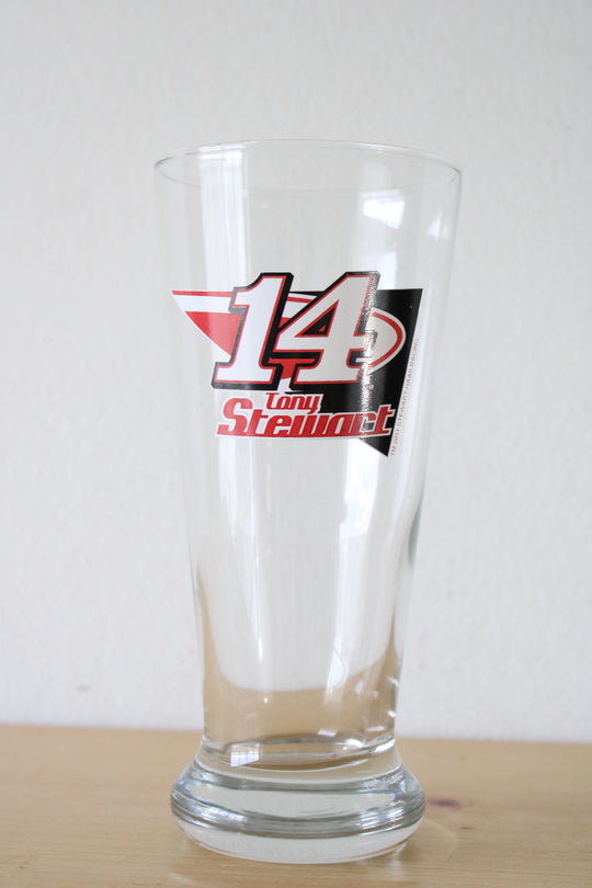 NASCAR Racing #14 Tony Stewart Beer Glass