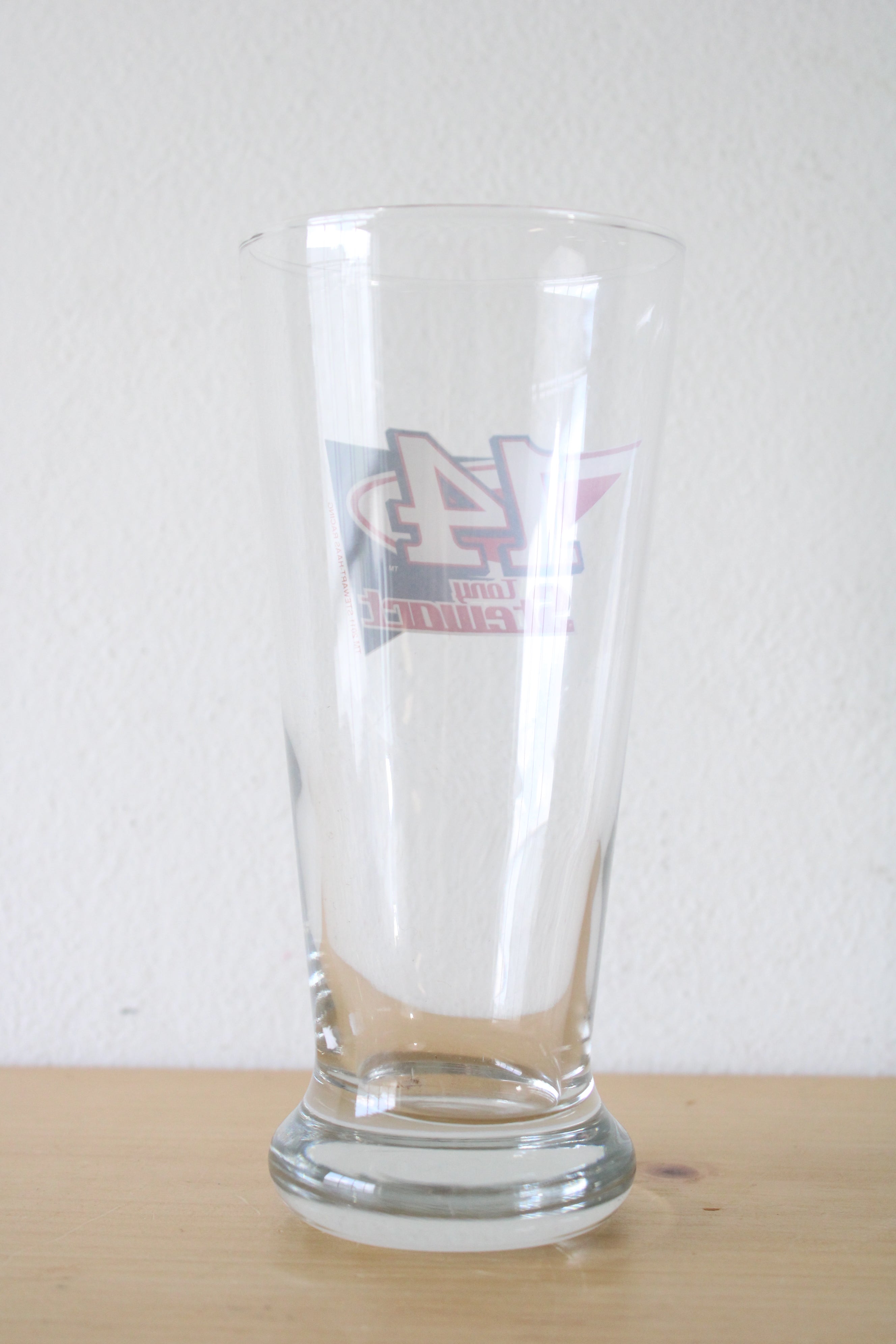 NASCAR Racing #14 Tony Stewart Beer Glass