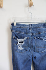 American Eagle High Rise Jegging Distressed Jeans | 4