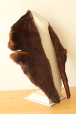 Vintage Brown Fur Stole Collar