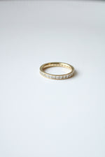 14K Yellow Gold Infinity Band Ring | Size 10