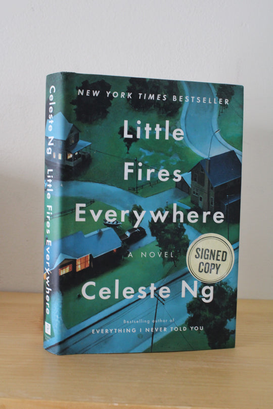 Little Fires Everywhere Signed & Autographed Book by Celeste Ng