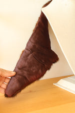 Vintage Brown Fur Stole Collar