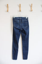 Old Navy Rockstar Super Skinny Dark Wash Jeans | 0