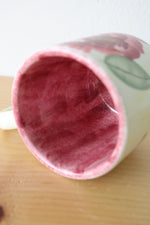 Pfaltzgraff Flower Market Pink Flower Mug