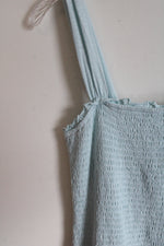 American Eagle Light Blue Smocked Dress | XS