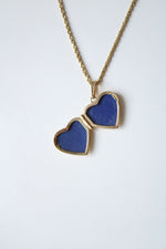Vintage Floral 14K Yellow Gold Locket Necklace