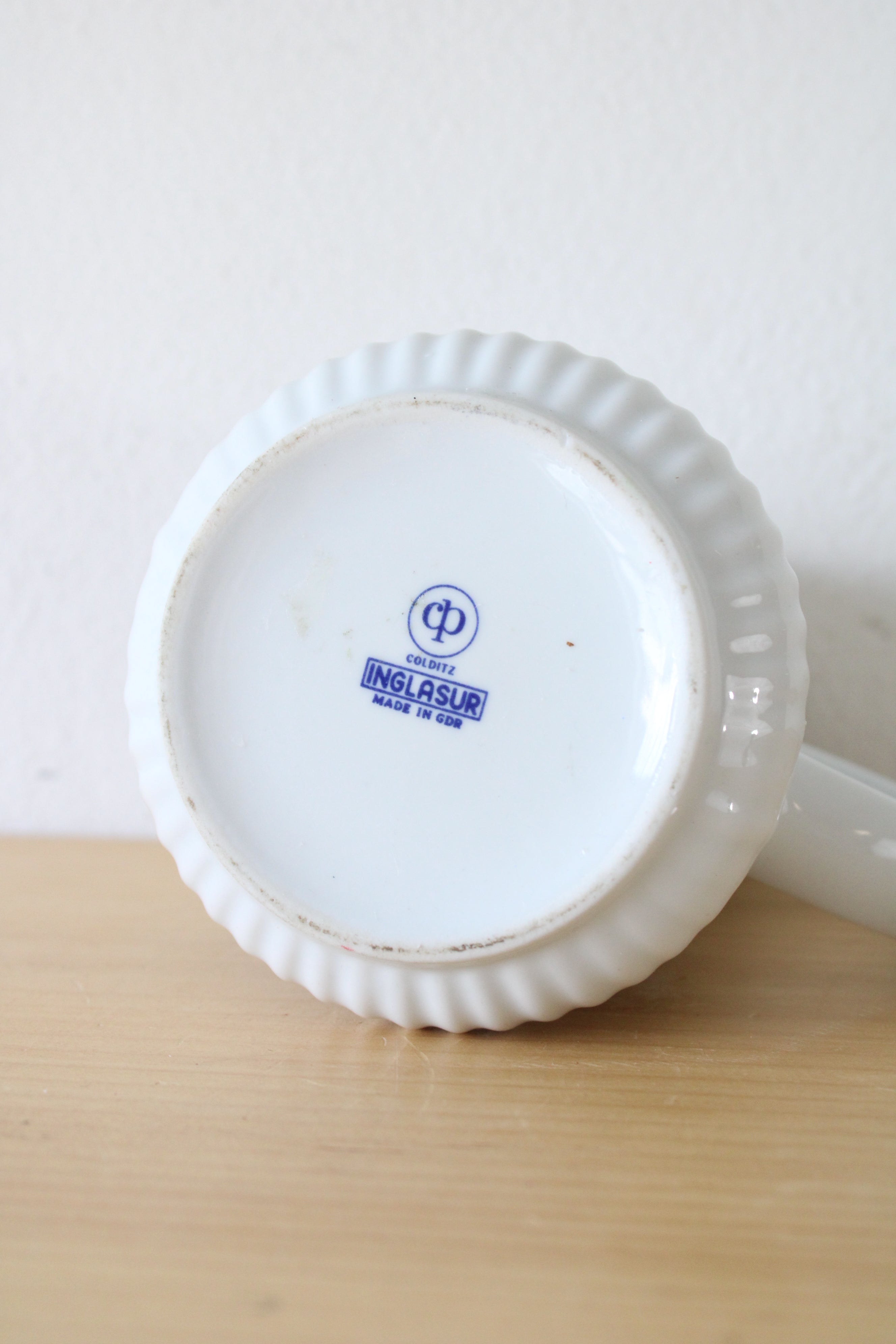 CP Coldtiz Inglasur Made IOn GDR Lolditz 1950 Ceramic Mug