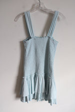 American Eagle Light Blue Smocked Dress | XS