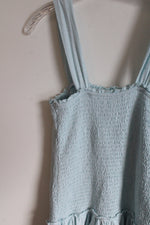 American Eagle Light Blue Smocked Dress | XS