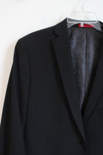 Adolfo Black Blazer Jacket | 46L Slim