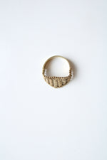 14K Yellow Gold Imperial Gold Mesh Flexible Ring | Size 9