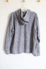 L.L. Bean Vintage Blue Fleece Hoodie | L