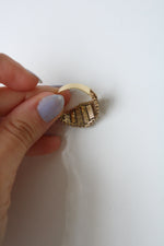 14K Yellow Gold Imperial Gold Mesh Flexible Ring | Size 9