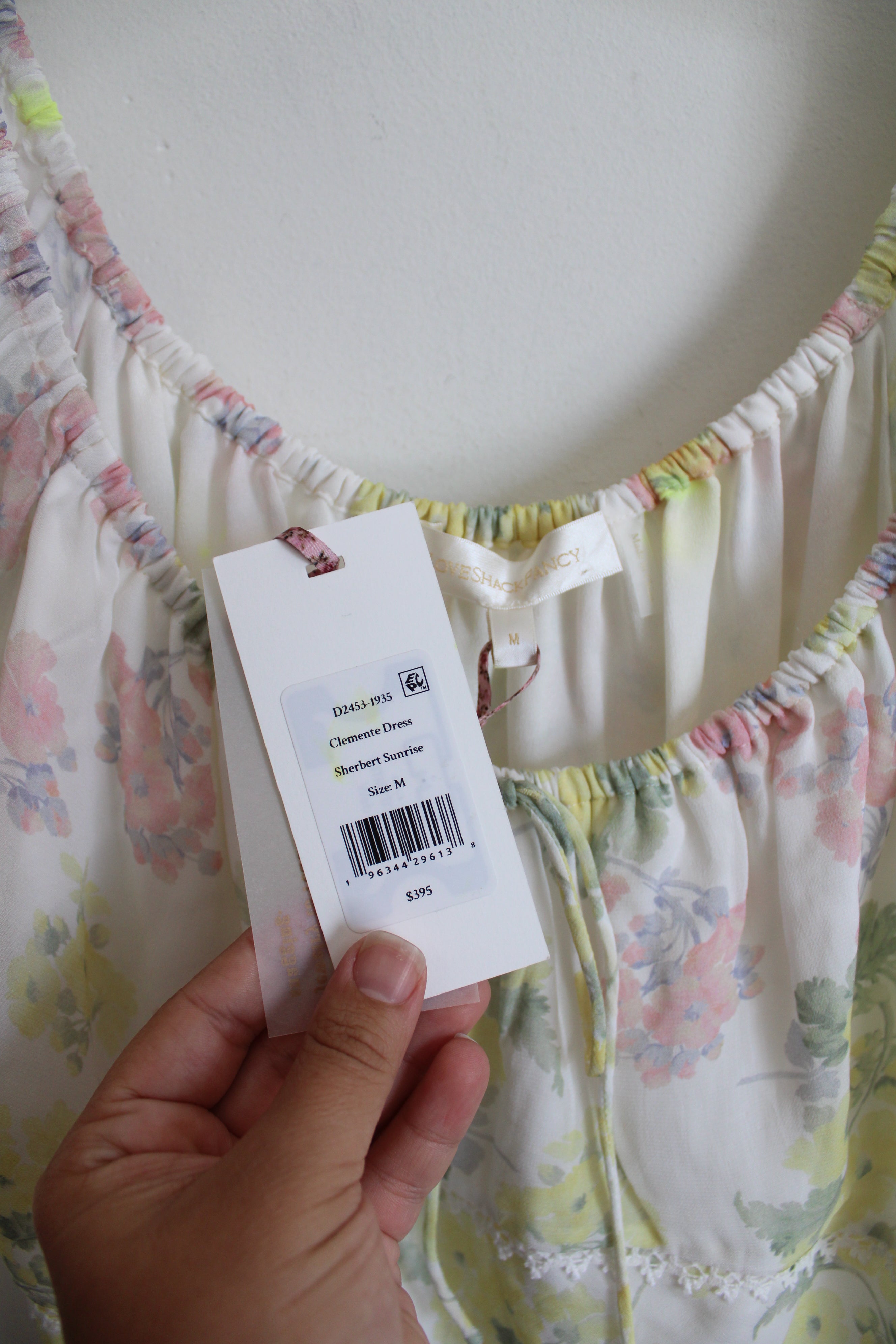 NEW LoveShackFancy Sherbert Sunrise Clement Dress | M