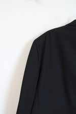 Adolfo Black Blazer Jacket | 46L Slim