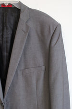 Adolfo Gray Blazer Jacket | 46L Slim