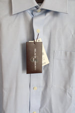 NEW Black Brown Blue Button Down Shirt | 14 1/2 32