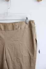 NEW Anne Klein Stretch Tan Pants | 4